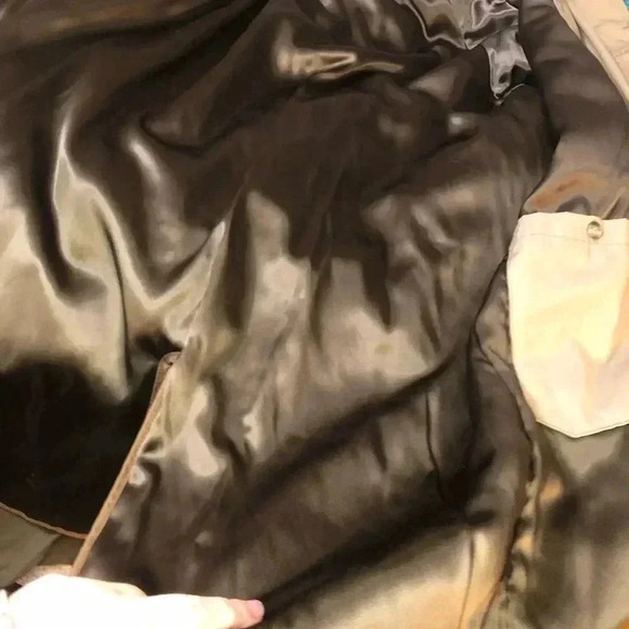 Vintage London Fog Tan Trench Cost with Removable Quilted Liner Size 44 - Picture 14 of 16